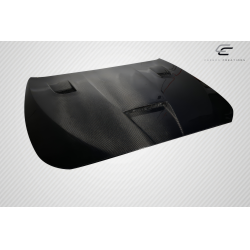 2011-2016 BMW 5 Series F10 4DR Carbon Creations DriTech Craze Hood - 1 Piece image - 6