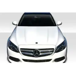 2015-2021 Mercedes C Class W205 C63 Look Hood - 1 Piece image - 1