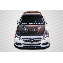 2015-2021 Mercedes C Class W205 Carbon Creations DriTech Black Series Look Hood - 1 Piece image - 1