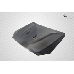 2015-2021 Mercedes C Class W205 Carbon Creations DriTech Black Series Look Hood - 1 Piece image - 6