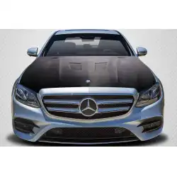 2014-2016 Mercedes E Class W212 DriTech Black Series Look Hood - 1 Piece image - 1