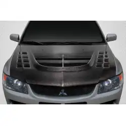 2003-2006 Mitsubishi Lancer Evolution 8 9 DriTech VT-X Hood - 1 Piece image - 1