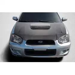 2004-2005 Subaru Impreza WRX STI DriTech TS-1 Hood - 1 Piece image - 1