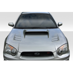 2004-2005 Subaru Impreza WRX STI Duraflex TS-1 Hood - 1 Piece image - 1