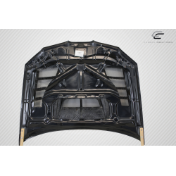 2006-2007 Subaru Impreza WRX STI Carbon Creations DriTech TS-1 Hood - 1 Piece image - 3