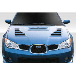 2006-2007 Subaru Impreza WRX STI Duraflex TS-1 Hood - 1 Piece image - 1