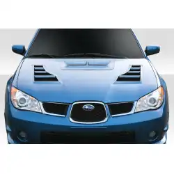 2006-2007 Subaru Impreza WRX STI TS-1 Hood - 1 Piece image - 1