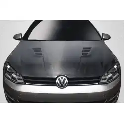 2010-2014 Volkswagen Golf GTI / Jetta Sportwagen DriTech Regulator Hood - 1 Piece image - 1