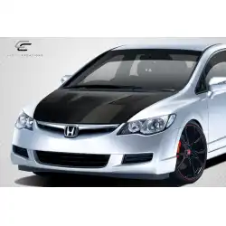 2006-2011 JDM Honda Civic 4DR DriTech Supremo Hood - 1 Piece image - 10
