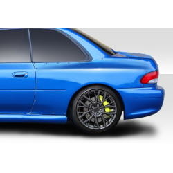 1993-2001 Subaru Impreza 2DR Duraflex 22B Look Rear Fenders - 2 Piece image - 1