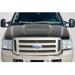 1999-2007 Ford Super Duty / 2000-2005 Ford Excursion Raptor Look Hood - 1 Piece image - 1