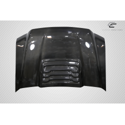 1999-2007 Ford Super Duty / 2000-2005 Ford Excursion Carbon Creations Raptor Look Hood - 1 Piece image - 3