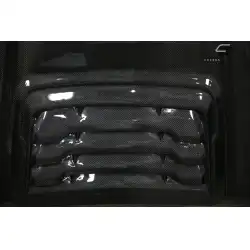 1999-2007 Ford Super Duty / 2000-2005 Ford Excursion Raptor Look Hood - 1 Piece image - 4