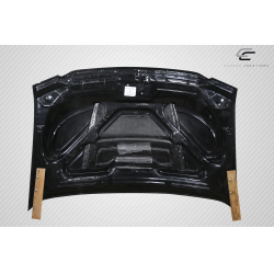 1999-2007 Ford Super Duty / 2000-2005 Ford Excursion Carbon Creations Raptor Look Hood - 1 Piece image - 6