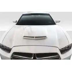 2011-2014 Dodge Charger TA Look Hood - 1 Piece image - 1