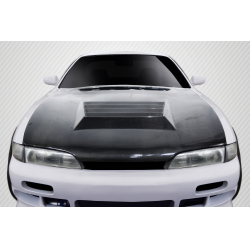 1995-1996 Nissan 240SX S14 Carbon Creations D-Spec Hood - 1 Piece image - 1