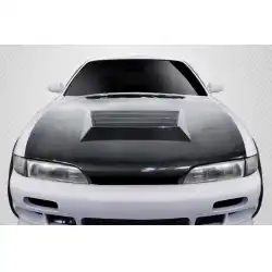 1995-1996 Nissan 240SX S14 D-Spec Hood - 1 Piece image - 1