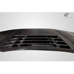 2009-2014 Ford F-150 Carbon Creations Raptor Look Hood - 1 Piece image - 9