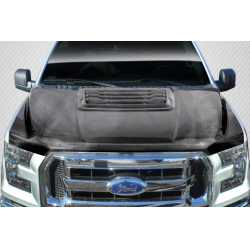 2015-2020 Ford F-150 Carbon Creations Raptor Look Hood - 1 Piece image - 1