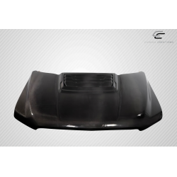 2015-2020 Ford F-150 Carbon Creations Raptor Look Hood - 1 Piece image - 3