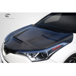 2018-2022 Toyota C-HR Carbon Creations Circuit Hood - 1 Piece image - 2