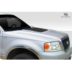 2004-2008 Ford F-150 Duraflex Raptor Look Hood - 1 Piece image - 3
