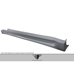 2015-2019 BMW X6 F16 / X6M F86 AF-1 Side Skirts ( PU-RIM ) - 2 Piece image - 7