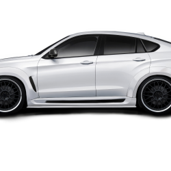 2015-2019 BMW X6 F16 / X6M F86 AF-1 Side Splitters ( GFK ) - 2 Piece image - 1