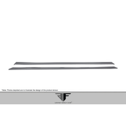 2015-2019 BMW X6 F16 / X6M F86 AF-1 Side Splitters ( GFK ) - 2 Piece image - 6