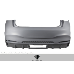 2015-2019 BMW X6 F16 / X6M F86 AF-1 Rear Bumper ( GFK ) - 1 Piece (S) image - 5