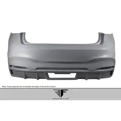 2015-2019 BMW X6 F16 / X6M F86 AF-1 Rear Bumper ( GFK ) - 1 Piece (S) image - 2