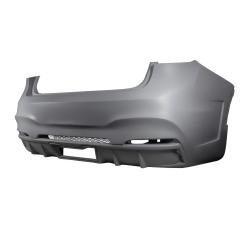 2015-2019 BMW X6 F16 / X6M F86 AF-1 Rear Bumper ( GFK ) - 1 Piece (S) image - 4