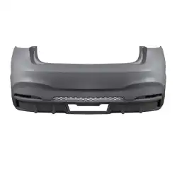 2015-2019 BMW X6 F16 / X6M F86 AF-1 Rear Bumper ( GFK ) - 1 Piece (S) image - 4