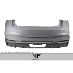 2015-2019 BMW X6 F16 / X6M F86 AF-1 Rear Bumper ( GFK ) - 1 Piece (S) image - 8