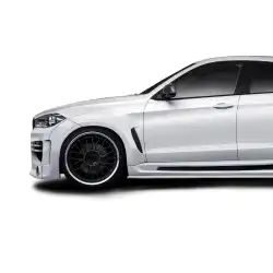2015-2019 BMW X6 F16 / X6M F86 AF-1 Front Fender Flares ( PU-RIM ) - 4 Piece (S) image - 1