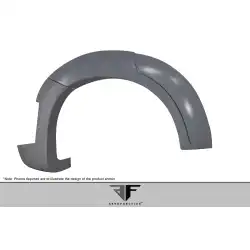 2015-2019 BMW X6 F16 / X6M F86 AF-1 Rear Fender Flares ( PU-RIM ) - 6 Piece (S) image - 5