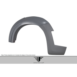 2015-2019 BMW X6 F16 / X6M F86 AF-1 Rear Fender Flares ( PU-RIM ) - 6 Piece image - 8