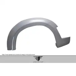 2015-2019 BMW X6 F16 / X6M F86 AF-1 Rear Fender Flares ( PU-RIM ) - 6 Piece (S) image - 21