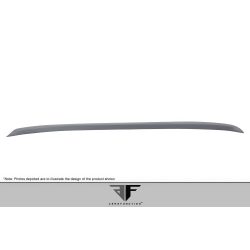 2015-2019 BMW X6 F16 / X6M F86 AF-1 Roof Wing Spoiler ( PU-RIM ) - 1 Piece image - 3