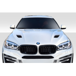 2015-2019 BMW X6 F16 / X6M F86 AF-1 Hood ( GFK ) - 1 Piece image - 1