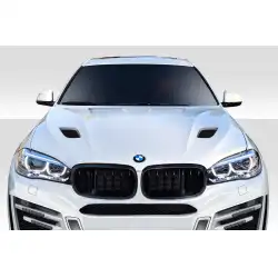 2015-2019 BMW X6 F16 / X6M F86 AF-1 Hood ( GFK ) - 1 Piece image - 1