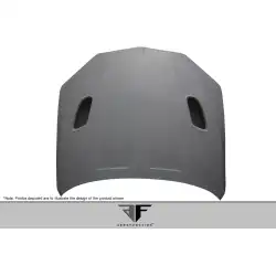 2015-2019 BMW X6 F16 / X6M F86 AF-1 Hood ( GFK ) - 1 Piece image - 2