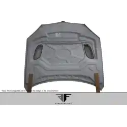 2015-2019 BMW X6 F16 / X6M F86 AF-1 Hood ( GFK ) - 1 Piece image - 3