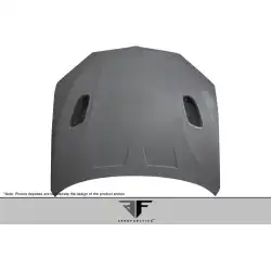 2015-2019 BMW X6 F16 / X6M F86 AF-1 Hood ( GFK ) - 1 Piece image - 5