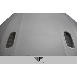 2015-2019 BMW X6 F16 / X6M F86 AF-1 Hood ( GFK ) - 1 Piece image - 5