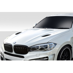 2015-2019 BMW X6 F16 / X6M F86 AF-1 Hood ( GFK ) - 1 Piece image - 2