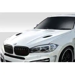 2015-2019 BMW X6 F16 / X6M F86 AF-1 Hood ( GFK ) - 1 Piece image - 10