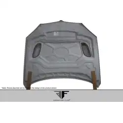 2015-2019 BMW X6 F16 / X6M F86 AF-1 Hood ( GFK ) - 1 Piece image - 6