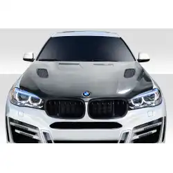 2015-2019 BMW X6 F16 / X6M F86 Carbon AF-1 Hood ( CFP ) - 1 Piece image - 1