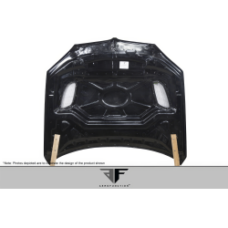 2015-2019 BMW X6 F16 / X6M F86 Carbon AF-1 Hood ( CFP ) - 1 Piece image - 3